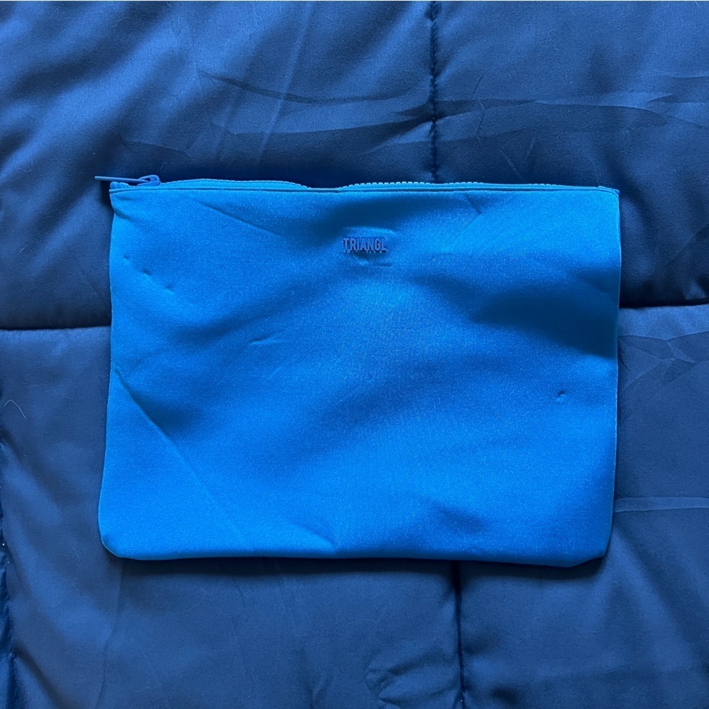 Triangl Blue Neoprene Swimwear Bag